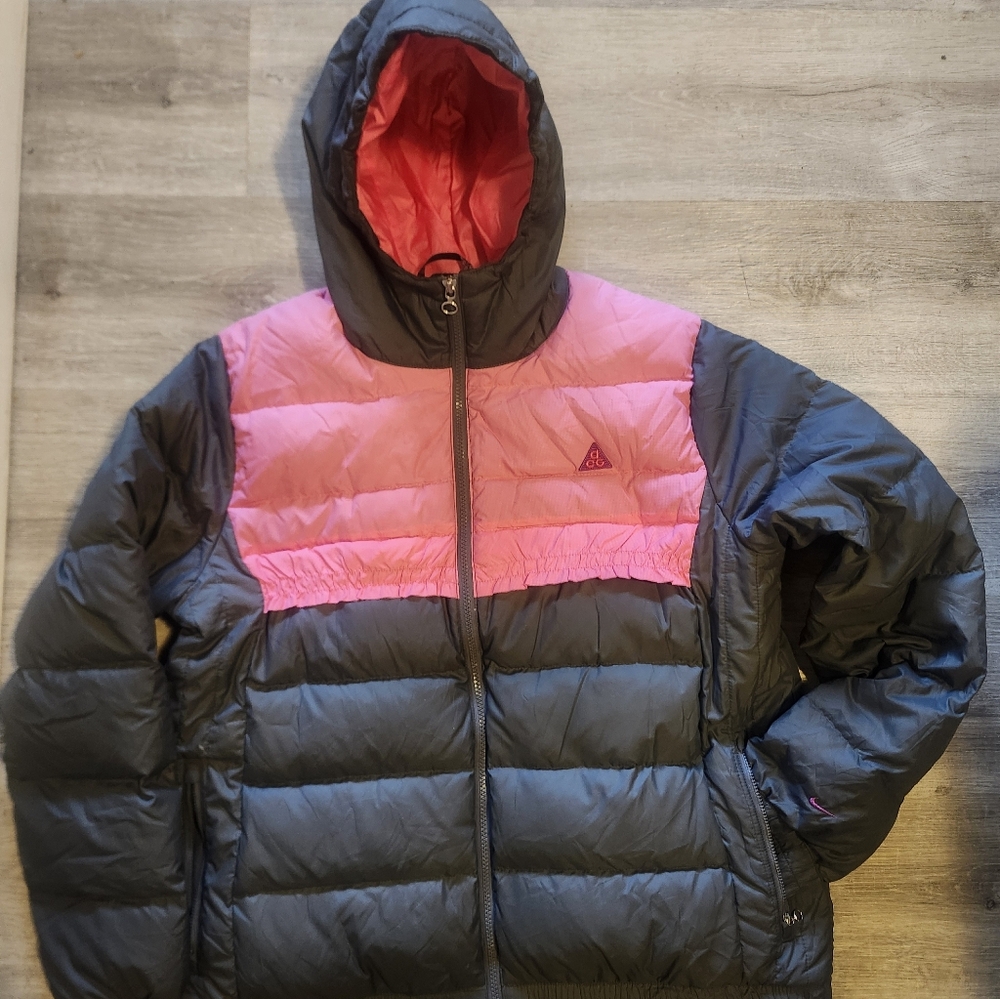 Nike ACG Pink and Gray Jacket